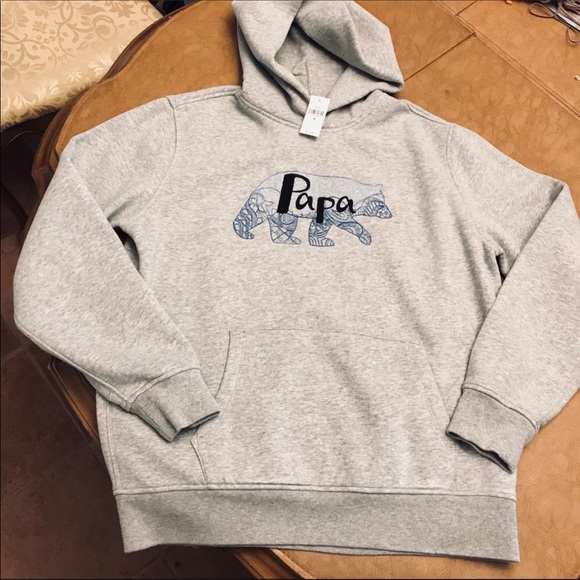 GAP Other - Papa Bear embroidered sweatshirt